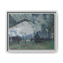 Arrival of the Normandy Train, Gare Saint-Lazare by Claude Monet - NOMADEN ART GALLERY