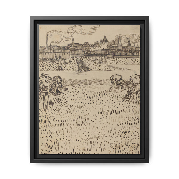 Vincent van Gogh's The Harvest (1888) - NOMADEN ART GALLERY