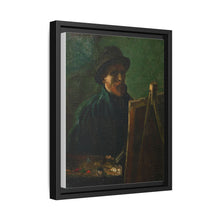 Vincent van Gogh's Self-Portrait with Dark Felt Hat at the Easel (1886) - NOMADEN ART GALLERY