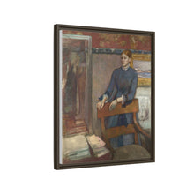 Hélène Rouart in her Father's Study (1886) by Edgar Degas