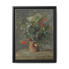 Flowers in a Vase (c. 1866) painting in high resolution by Pierre-Auguste Renoir - NOMADEN ART GALLERY