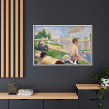 Georges Seurats letzte Studie zu „Badende in Asnières“ (1883)