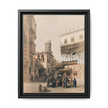 Bazaar of the coppersmiths Cairo illustration by David Roberts (1796–1864) - NOMADEN ART GALLERY