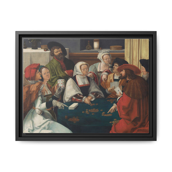 The Card Players (probably c. 1550/1599) by Lucas van Leyden - NOMADEN ART GALLERY