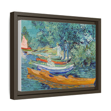 Vincent van Gogh's Bank of the Oise at Auvers (1890) famous painting from the Detroit Institute of Arts. - NOMADEN ART GALLERY