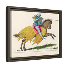 French Knight, 14th Century: Vintage Equestrian Art by Paul Mercuri (1860)