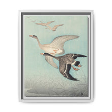 Great geese in flight (1925 - 1936) by Ohara Koson