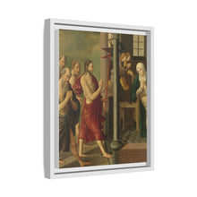 Panel of an Altarpiece with Dispute with the Doctors, on verso is Appearance of Christ to his Mother (c. 1520 - c. 1535) by Master of Alkmaar