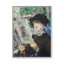 Woman Reading (ca. 1880–1881) by Édouard Manet. - NOMADEN ART GALLERY