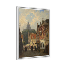 Dutch Street Scene (c. 1850–55) by Cornelis Springer