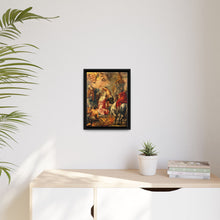 The martyrdom of Saint Apollonia. Oil painting after Jacob Jordaens.
