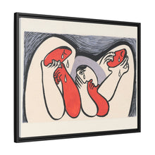 Crying women (1938), abstract painting by Mikulas Galanda