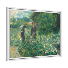 Recogiendo flores (1875) de Pierre-Auguste Renoir 