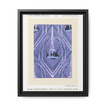 Art Deco fountain pattern pochoir print in oriental style. Original from our own 1914 edition of Samarkande - NOMADEN ART GALLERY