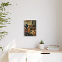 Saint Francis Xavier preaching and healing. Oil painting after Peter Paul Rubens.