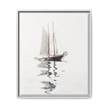 Two–masted Schooner with Dory (1894) by Winslow Homer - NOMADEN ART GALLERY