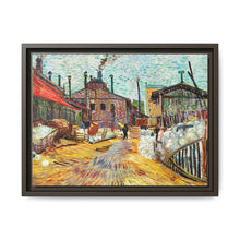 The Factory (1887) by Vincent Van Gogh - Timeless Wall Art Canvas - NOMADEN ART GALLERY