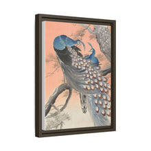 Two peacocks on tree branch (1900 - 1930) by Ohara Koson