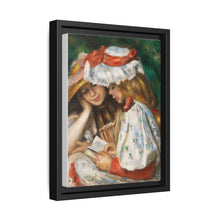 Two Girls Reading (c. 1890–1891) by Pierre-Auguste Renoir - NOMADEN ART GALLERY