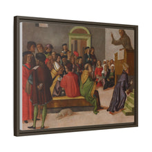 A Franciscan Monk Preaching (ca. 1515-1525 (Renaissance) by School of the Romagna