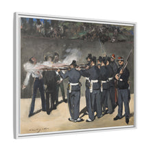 La ejecución del emperador Maximiliano (1867) de Édouard Manet