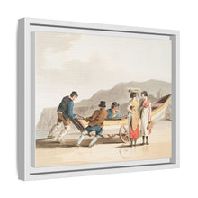 Illustration of fishermen from The Costume of Yorkshire (1814) by George Walker
