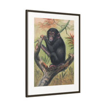 The Chimpanzee from Zoological sketches (1861-1867) by Joseph Wolf and Philip Lutley Sclater.