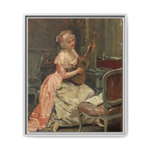 Woman with a Guitar (c. 1870) by Raimundo de Madrazo y Garreta - NOMADEN ART GALLERY