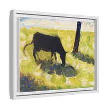Black Cow in a Meadow (ca. 1881) by Georges Seurat