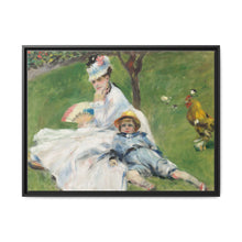 Pierre-Auguste Renoir's Madame Monet and Her Son (1874) - NOMADEN ART GALLERY
