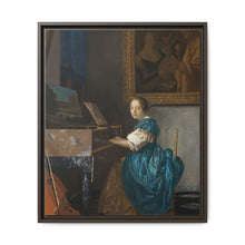 Johannes Vermeer’s Young Woman Seated at a Virginal (ca. 1670–1672) - NOMADEN ART GALLERY