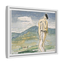 A weary pilgrim (1936) watercolor by Mikulas Galanda