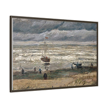 Vincent van Gogh's Beach at Scheveningen in Stormy Weather (1882) - NOMADEN ART GALLERY
