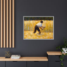 The Mower (ca. 1881–1882) by Georges Seurat