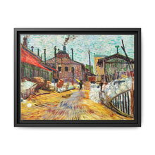 The Factory (1887) by Vincent Van Gogh - Timeless Wall Art Canvas - NOMADEN ART GALLERY