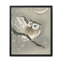 Long-eared owl in ginkgo (1900 - 1930) by Ohara Koson