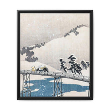 Snowy landscape with Mount Fuji (1900–1910) by Ohara Koson