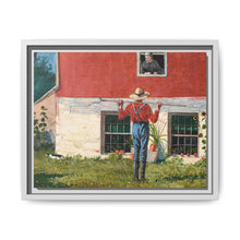 In the Garden (1874) by Winslow Homer - NOMADEN ART GALLERY