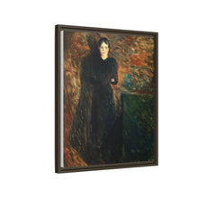 Lady in Black by Edvard Munch - NOMADEN ART GALLERY