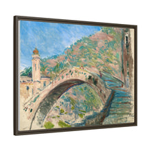 Claude Monet's Bridge at Dolceacqua (1884) - NOMADEN ART GALLERY
