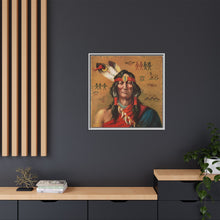 Indian chief portrait illustration