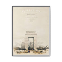 Great gateway leading to the Temple of Karnak Thebes illustration by David Roberts (1796–1864) - NOMADEN ART GALLERY