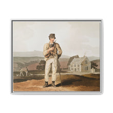 Illustration of moor guide from The Costume of Yorkshire (1814) by George Walker - NOMADEN ART GALLERY