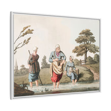 Illustration of leech finders from The Costume of Yorkshire (1814) by George Walker