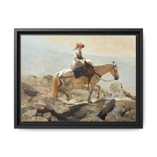 The Bridle Path, White Mountains (1868) by Winslow Homer - NOMADEN ART GALLERY