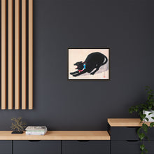Black Cat Hissing 20th century print in high resolution by Hiroaki Takahashi