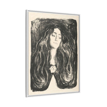 The Brooch. Eva Mudocci (1903) by Edvard Munch - NOMADEN ART GALLERY
