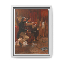 The Studio (1867) by Winslow Homer - NOMADEN ART GALLERY