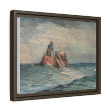 Hauling in the Nets (1887) by Winslow Homer