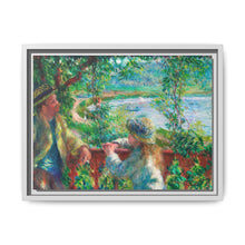 Near the Lake (1879–1890) by Pierre-Auguste Renoir - NOMADEN ART GALLERY